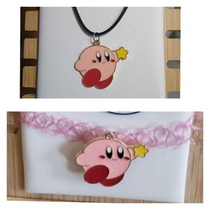 2/$14 New! Kirby Character Necklace Anime Cute Girls Womens